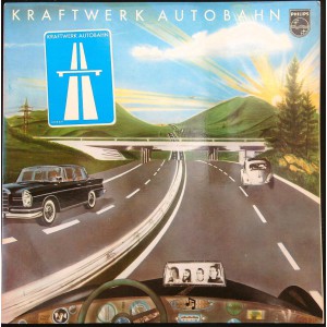 KRAFTWERK Autobahn (Philips 6305 231) France 1975 original LP (Experimental, Krautrock)